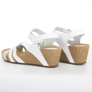 Calzaro Sandalias Bios | Sandalia 5635 Gris y Blanco.
