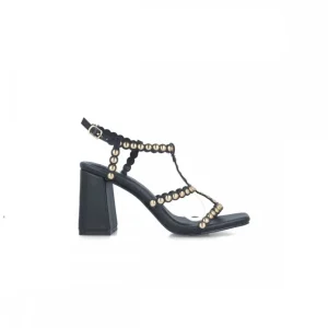 Calzaro Zapatos De Tac贸n | Sandalia 24885 Lua Negra.