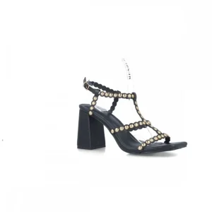 Calzaro Zapatos De Tac贸n | Sandalia 24885 Lua Negra.