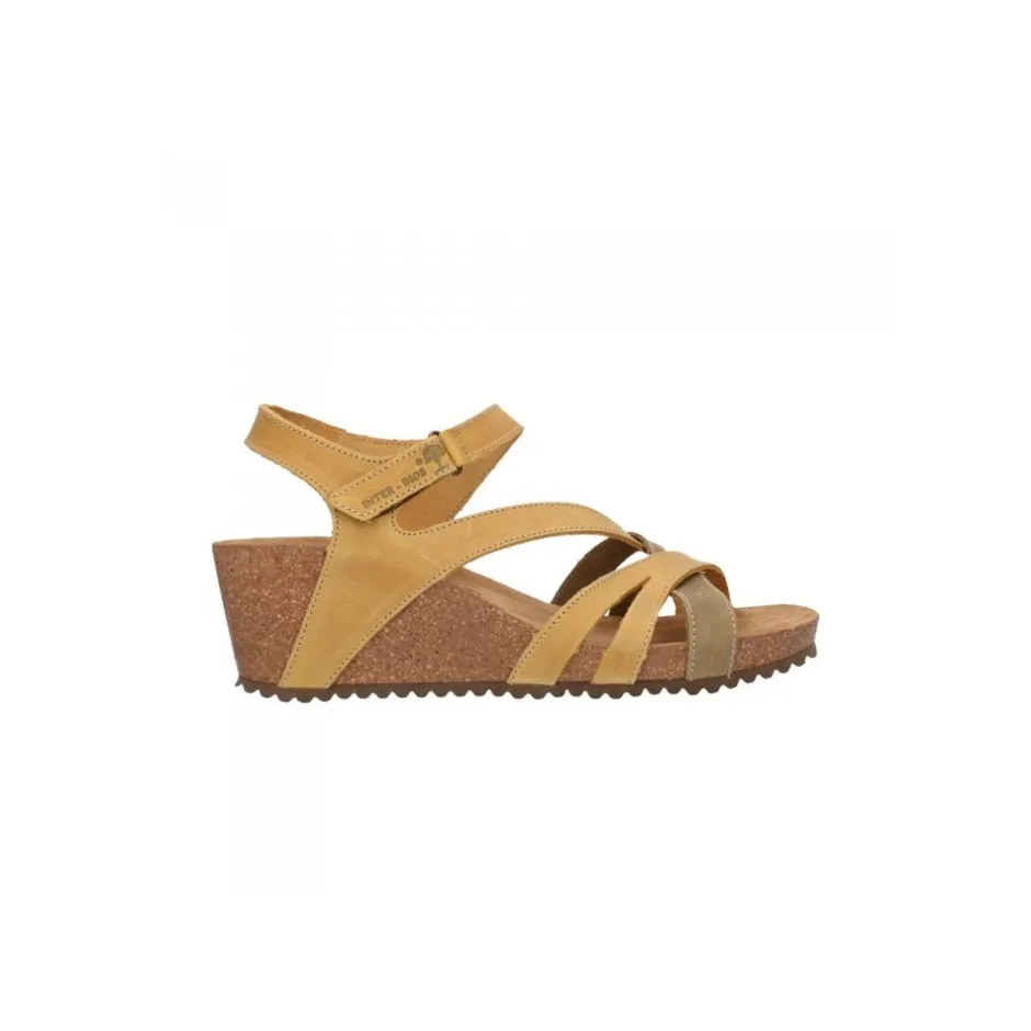 sandalia__mostaza_y_kaki_0.webp Calzaro Sandalias Bios | Sandalia 5633 Mostaza y Kaki