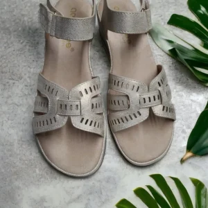 Calzaro Sandalias | Sandalia 23534 Oro Platino