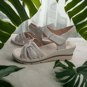 Calzaro Sandalias | Sandalia 23534 Oro Platino
