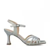 Calzaro Zapatos De Tac贸n | Sandalia 23869 Sagitarius Plata