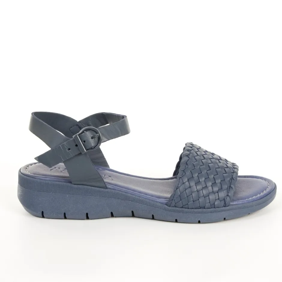 sandalia__trenzada_azul_0.webp Calzaro Sandalias | Sandalia 25703 Trenzada Azul