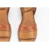 Calzaro Sandalias | Sandalia 25703 Trenzada Espiga y Arena.