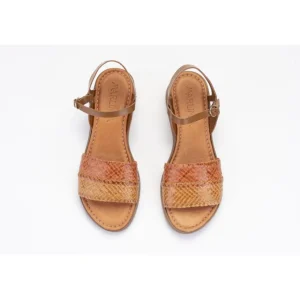 Calzaro Sandalias | Sandalia 25703 Trenzada Espiga y Arena.