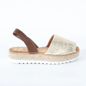Calzaro Sandalias | Sandalia avarca 278 oro