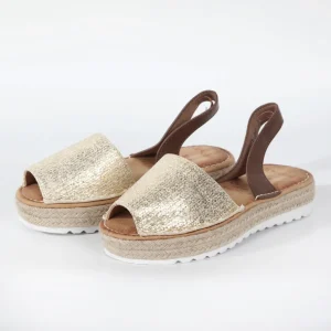 Calzaro Sandalias | Sandalia avarca 278 oro