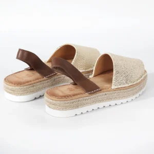 Calzaro Sandalias | Sandalia avarca 278 oro