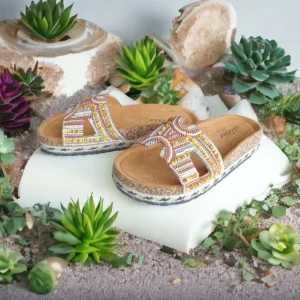 Calzaro Sandalias Bios | Sandalias Bios | Sandalia Bio Pala Fantasia 23137 Cuero