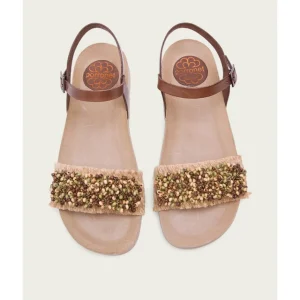 Calzaro Sandalias Bios | Sandalias Bios | Sandalia Bio Piel Yute Moka Dina 2882