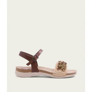 Calzaro Sandalias Bios | Sandalias Bios | Sandalia Bio Piel Yute Moka Dina 2882