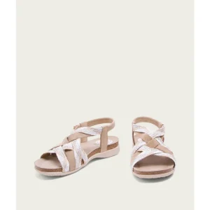 Calzaro Sandalias Bios | Sandalia Bio Serraje Textil Blanco Dora 2862