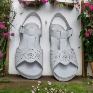 Calzaro Sandalias | Sandalia Confort 24049 Blanco