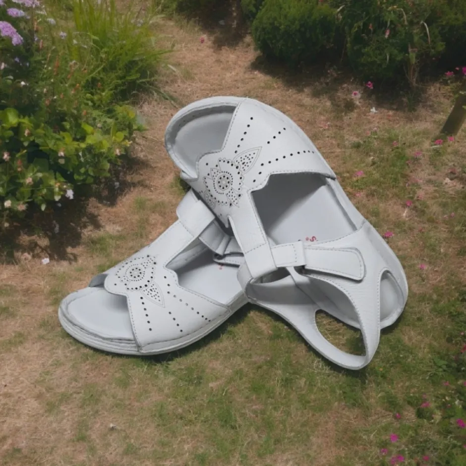 sandalia_confort__blanco_3.webp Calzaro Sandalias | Sandalia Confort 24049 Blanco
