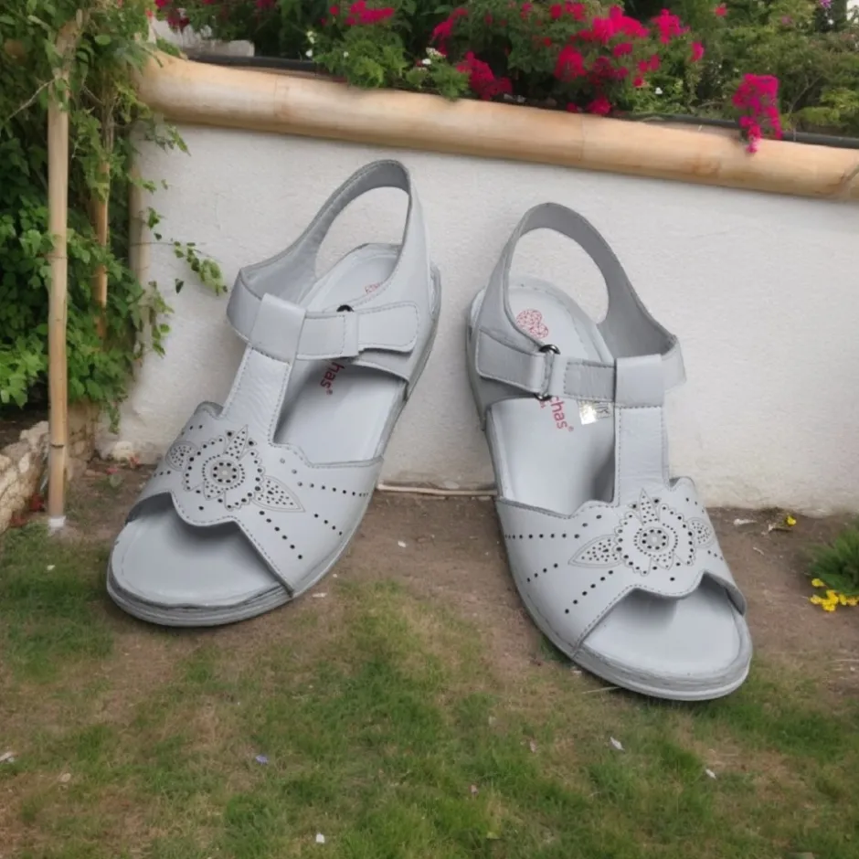 sandalia_confort__blanco_5.webp Calzaro Sandalias | Sandalia Confort 24049 Blanco