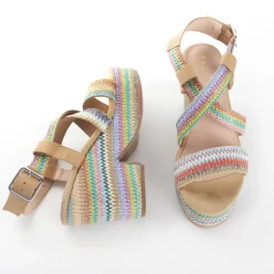 Calzaro Sandalias | Alpargatas | Sandalia Cuña 58 Multicolor