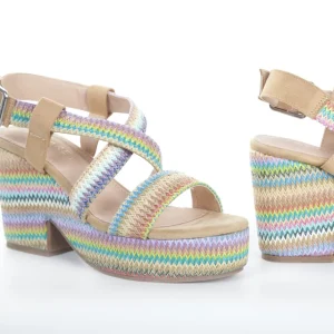 Calzaro Sandalias | Alpargatas | Sandalia Cuña 58 Multicolor