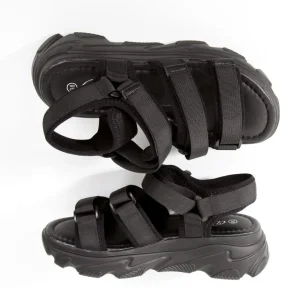 Calzaro Sandalias | Sandalia cuña 2185 negro