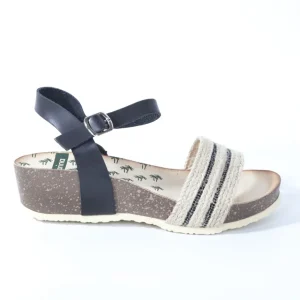 Calzaro Sandalias Bios | Sandalia cuña bios 355 negro