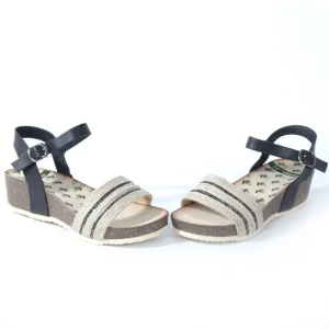 Calzaro Sandalias Bios | Sandalia cuña bios 355 negro