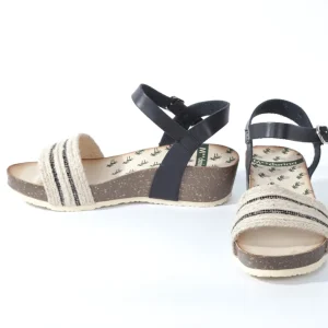 Calzaro Sandalias Bios | Sandalia cuña bios 355 negro