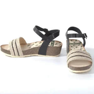 Calzaro Sandalias Bios | Sandalia cuña bios 355 negro