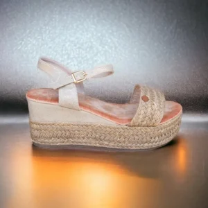 Calzaro Sandalias | Alpargatas | Sandalia Cuña Esparto 733