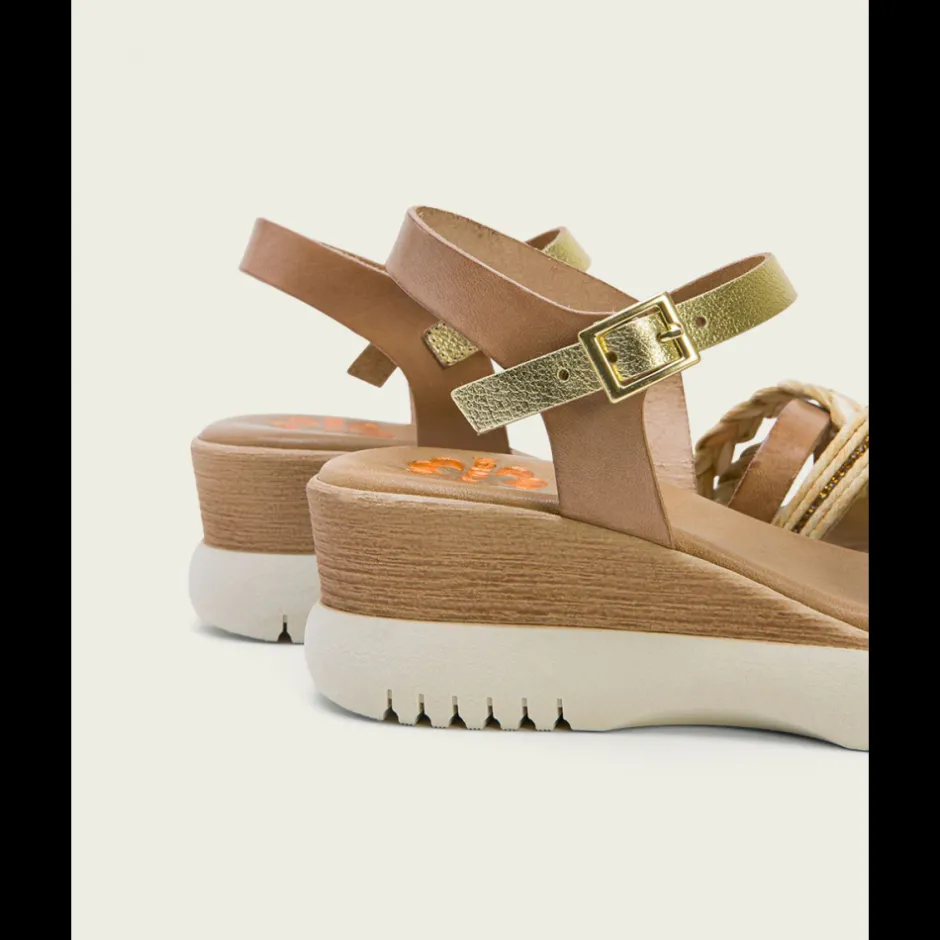 sandalia_cua_piel__taupe__1-1.webp Calzaro Sandalias | Sandalia Cuña Piel 3027 Taupe Tejido Elena.