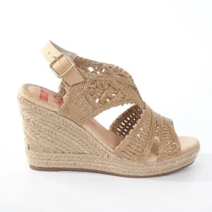 Calzaro Alpargatas | Sandalia cuña yute 322 beige