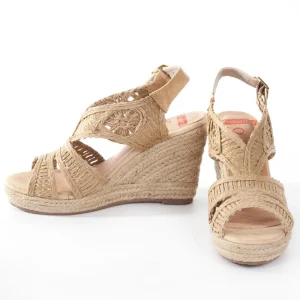 Calzaro Alpargatas | Sandalia cuña yute 322 beige