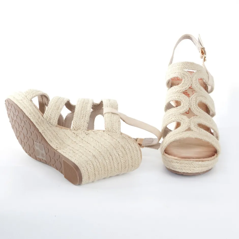 sandalia_cua_yute__beige_5-1.webp Calzaro Alpargatas | Sandalia cuña yute 321 beige