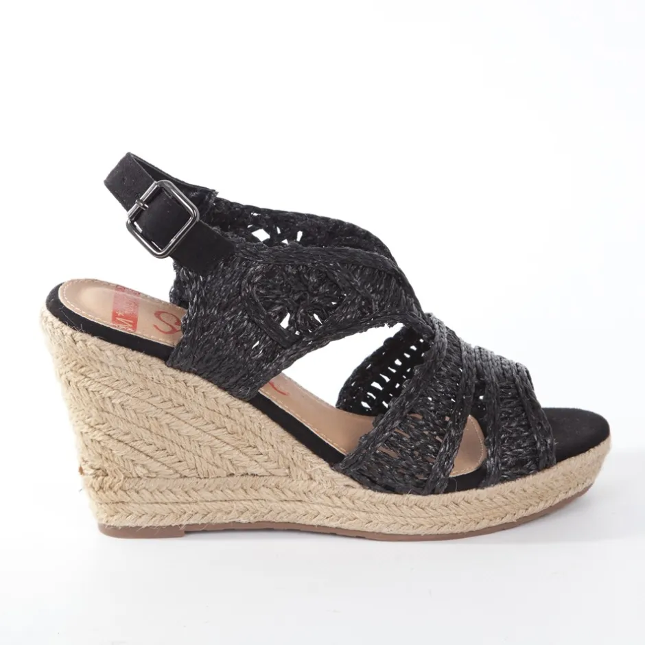 sandalia_cua_yute__negro_0.webp Calzaro Alpargatas | Sandalia cuña yute 322 negro