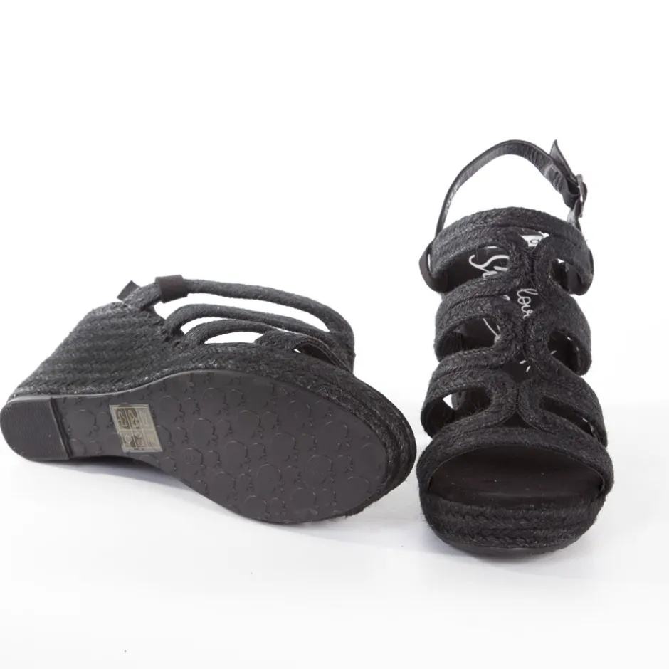 sandalia_cua_yute__negro_5-1.webp Calzaro Alpargatas | Sandalia cuña yute 321 negro