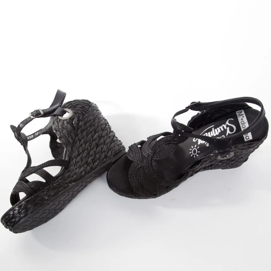 sandalia_cua_yute__negro_6-1.webp Calzaro Sandalias | Sandalia cuña yute 323 negro