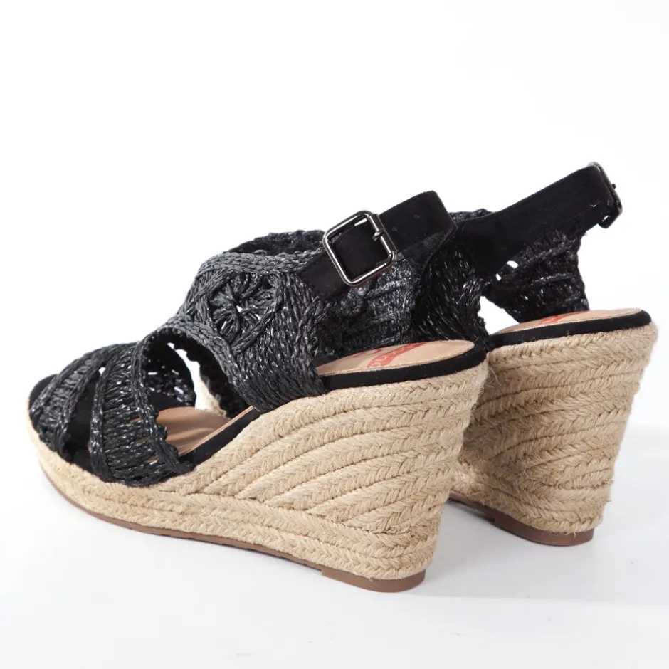 sandalia_cua_yute__negro_7.webp Calzaro Alpargatas | Sandalia cuña yute 322 negro