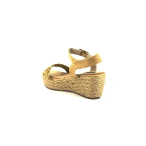 Calzaro Sandalias | Alpargatas | Sandalia Cuña Yute 230 Taupe