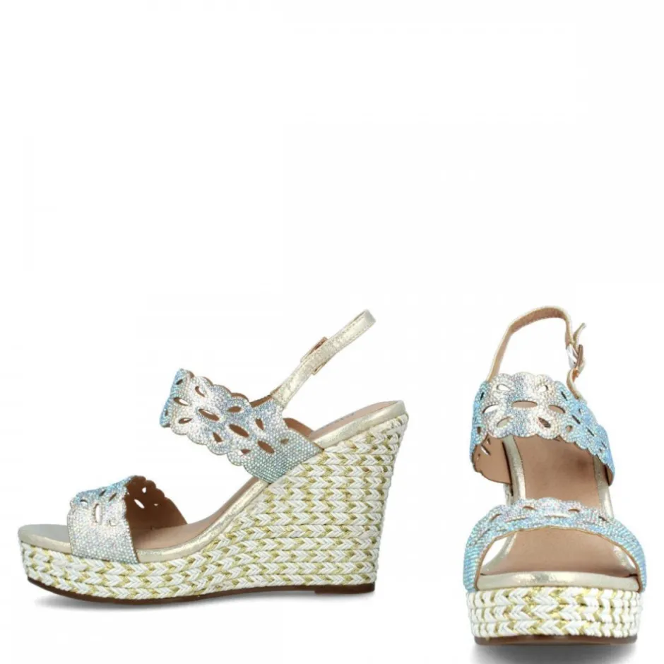 sandalia_cua_yute_barlia__5.webp Calzaro Alpargatas | Sandalia Cuña Yute Barlia 21619 Oro