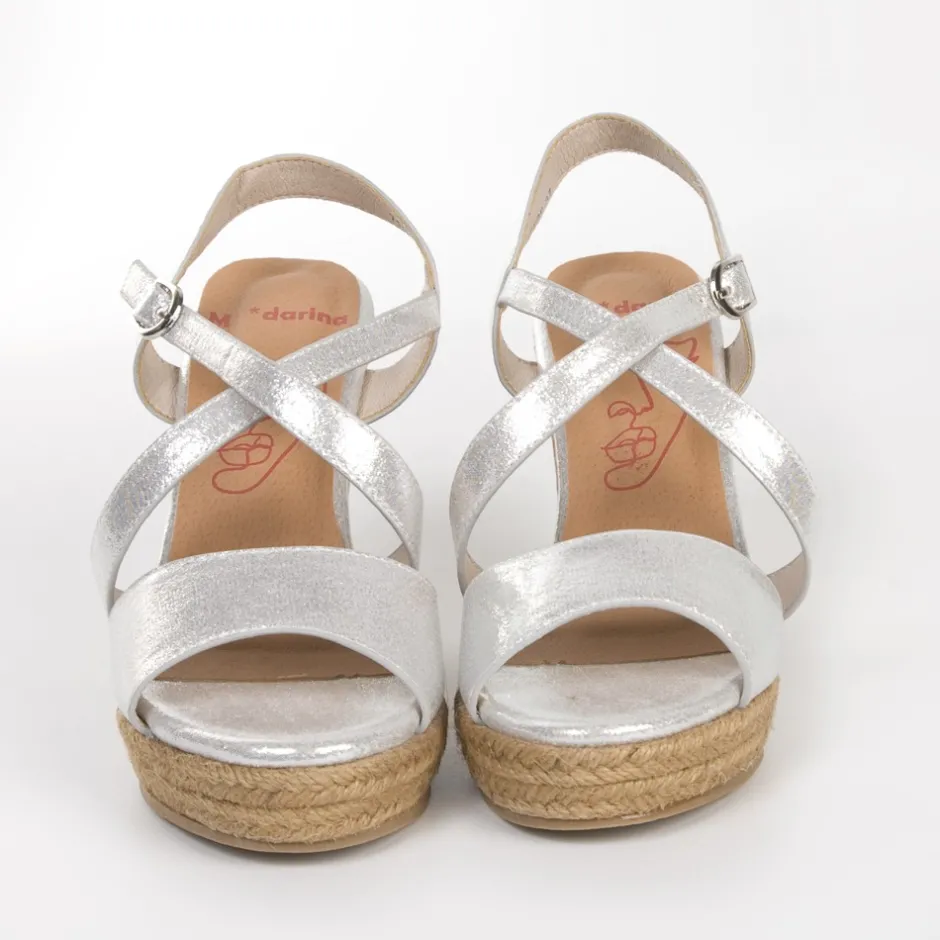 sandalia_cuacorcho_y_yute_1.webp Calzaro Alpargatas | Alpargatas | Sandalia CuñaCorcho y Yute 711 Plata.