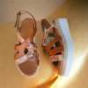 Calzaro Sandalias | Sandalia Cuñina 2211 Cuero.