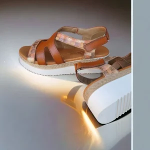 Calzaro Sandalias | Sandalia Cuñina 2211 Cuero.