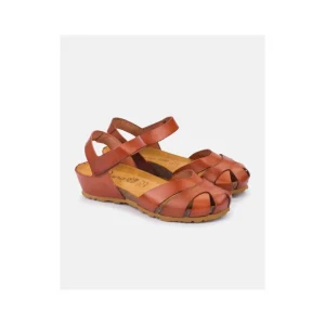 Calzaro Sandalias Bios | Sandalia de Cuña Mónaco 186 Cuero.