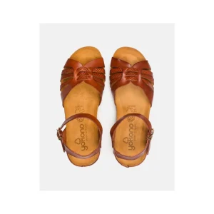 Calzaro Sandalias Bios | Sandalia de Cuña Mónaco 185 Cuero.