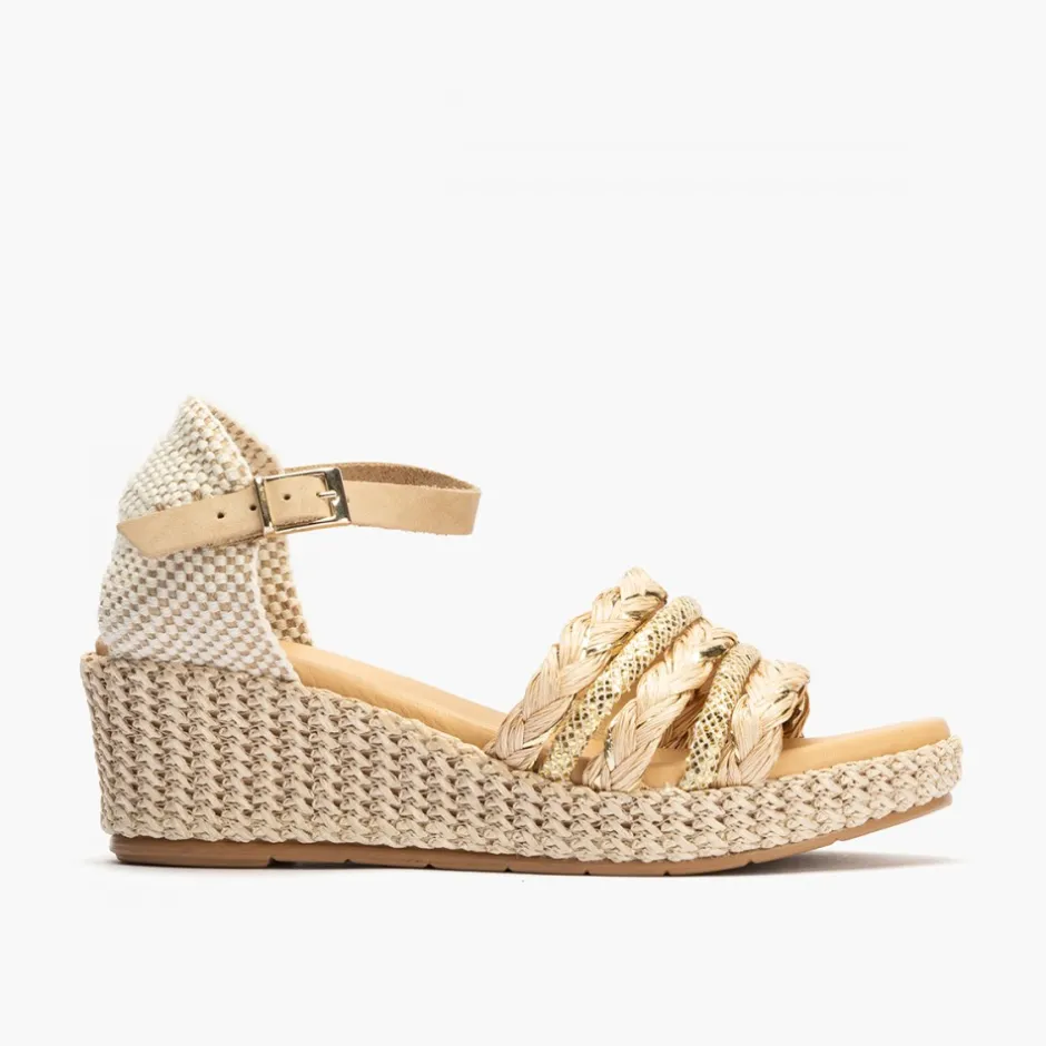 sandalia_de_mujer_pala__t_2.webp Calzaro Sandalias | Alpargatas | Sandalia de Mujer Pala 5502 Tiras Rafia Natural beige.
