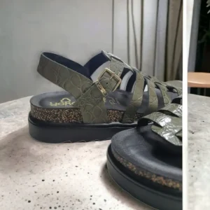 Calzaro Sandalias Bios | Sandalias | Sandalia de Plataforma Tunez 107 Kaki