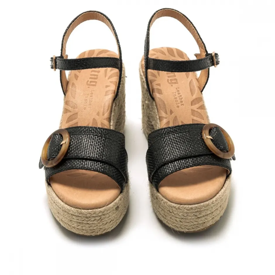 sandalia_de_tacn_courtney_2.webp Calzaro Sandalias | Alpargatas | Sandalia de Tacón Courtney 59607 Negro.