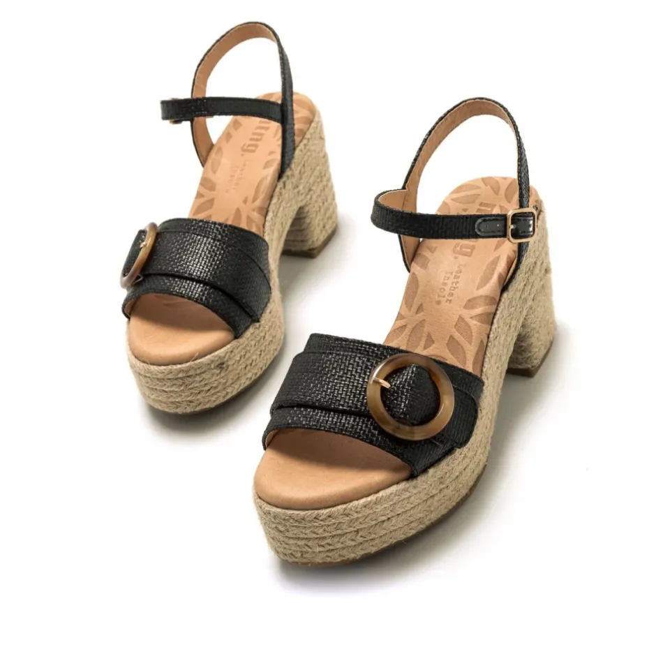 sandalia_de_tacn_courtney_3.webp Calzaro Sandalias | Alpargatas | Sandalia de Tacón Courtney 59607 Negro.