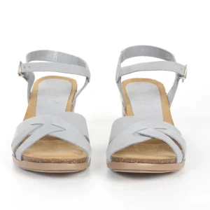 Calzaro Sandalias Bios | Sandalias | Sandalia de Tacón Soller 001 Lila Metanol.