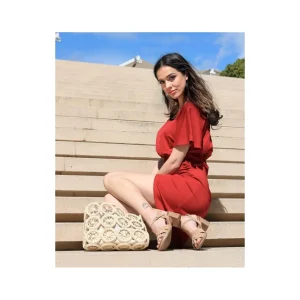Calzaro Sandalias Bios | Sandalias | Sandalia de Tacón Soller 001 Arena Beige.