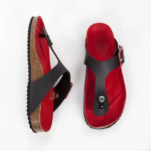 Calzaro Sandalias Bios | Sandalia dedo 77265 Cinia negro
